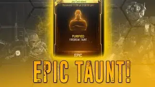 New Epic Specialists Taunts! (BLACK OPS 3 NEW EPIC FIRST PLACE TAUNTS!)