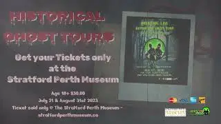 Stratford  Perth Museum Ghost Walk Promo