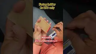 Fastag holder howto use this and contact for buying 9992621408#viralvideo #fastag #fastagscam #car