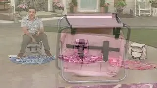P.S. Home Portable Garden Seat with Removable Tool Bag on QVC