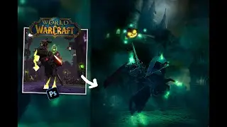 THE HEADLESS HORSEMAN FROM WORLD OF WARCRAFT | PHOTOSHOP | PHOTO MANIPULATION