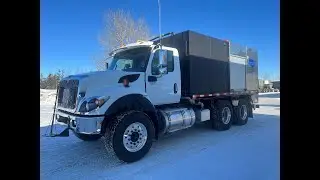 2024 International HV607 6x4 Flusher Truck