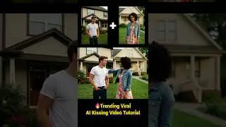 😘 Trending AI Kissing Video Generator | AI Kissing Video Editing Tutorial
