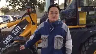 WHEEL LOADER CASER ZL918 (1.8 TON LOADER MADE IN CHINA)