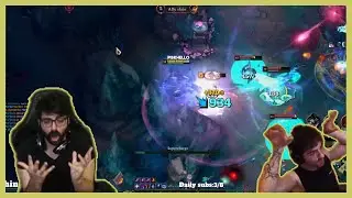 PISKHELLO PENTA 1V5 😶BRIZZ SUPPORT IS BACK!! -  Best of CLIP DELLA SETTIMANA LOL Italia #30