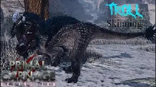 Primal Carnage Extinction. Timelapse Troll Mutation Skinning