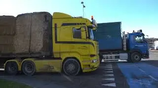TRUCKSPOTTING DENMARK - Odense 02-02-23 - SCANIA - VOLVO - MAN - MERCEDES