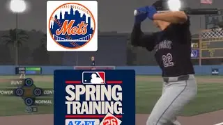 MLB The Show 25 SPRING TRAINING 2026 Semien  DEBUT Mets VS Astros Gameplay