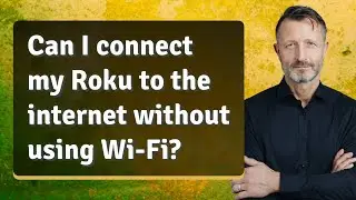 Can I connect my Roku to the internet without using Wi-Fi?