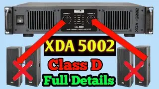 Ahuja XDA-5002 Class D Amplifier Review Full Details !! Arun Dj Tips #ahuja #video #new #djsetup