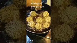 Mutton Kheema Balls With Oats 🫕👈 ( Part 1,)#shorts #youtubeshorts #recipe