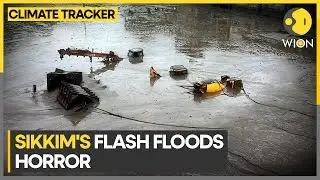 Sikkim flash floods leave trail of destruction | WION Climate Tracker