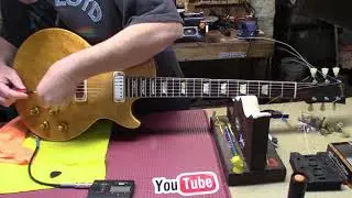 1973 Les Paul Deluxe Gets Locking Tuners and Setup