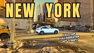 Exploring Manhattan's MOST FAMOUS Street 42nd Street NYC | What It's REALLY Like!