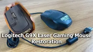 Logitech G9X Laser Gaming Mouse Restoration