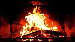 🔥 People Leave This Fireplace On All Night | Cozy 4K Fire Ambience