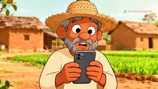 Clever Monkey and the Lazy Cow 🐵🐮 | Funny Animal Story for Kids | Moral Story