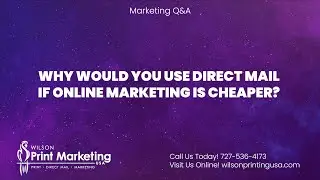 Why Use Direct Mail When Online Marketing is Cheaper? Clip