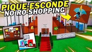 FIZEMOS UM PIQUE-ESCONDE DENTRO DO SHOPPING!! [CONSTRUA UM BARCO POR TESOURO] - ROBLOX