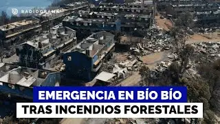 Formalizan a &uacute;nico detenido por incendios en B&iacute;o B&iacute;o y la emergencia en Penco y Tom&eacute;