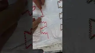 Cosmic flour embroidery or a sack of flour.تطريز كونية الطحين او كيس الدقيق 