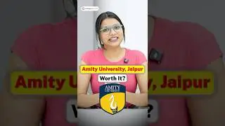 🤔 Amity University, Jaipur - Worth It? | PLACEMENT, ACCREDITATION, RANKING & More! #shorts