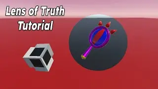 How did they make the Lens of Truth in Ocarina of Time? Complete Unity tutorial