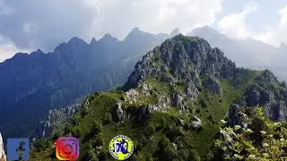 anello da erve, monte magnodeno, creste della giumenta,ferrata centenario,caminetto e ritorno a erve