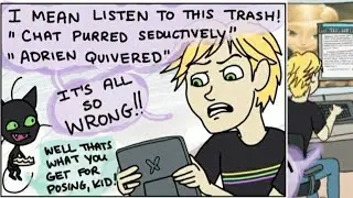 ADRIEN IS TRENDING? | Miraculous Ladybug Comic Dub