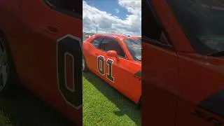 General Lee Challenger SRT8 #carshow #carshorts #generallee #challenger #dodge #dukesofhazzard