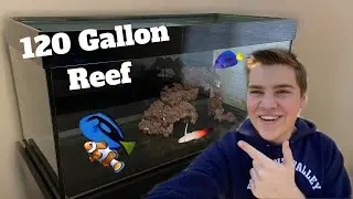 *NEW* 120 GALLON REEF TANK