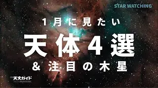 1月に見たい天体4選