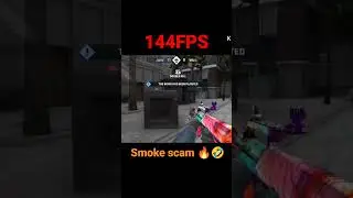 scam them with smoke #criticalops #144fps #asusrog #shorts #bgmi #ipadpro #120fps #clutch #montage