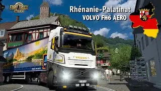 ETS2 1.53 - RHINELAND MAP - Miss ADORE CE NOUVEAU VOLVO FH6 !