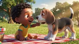 Happy Puppy Wag Wag 🐶👶  Funny Action Song for Toddlers