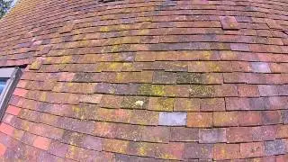 Aerial video surveys - looking at roof condition.