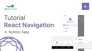 Tutorial React Navigation : 4. Bottom Tabs