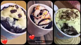 Mug Cake Brownie | Bakery style | Choco Mug Cake | In Microwave🥧 | 2 minute Chocolate Cake Dessert😍❤