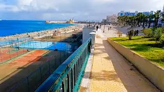 تابعو جولة رائعة بالكورنيش العلوي في باب الواد بعد الاظطراب الجوي الأخيرCORNICHE SUP KITANI KAA SOUR