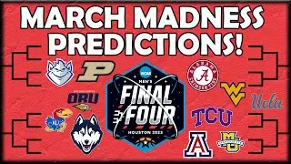 Filling Out a 2023 March Madness Bracketology! *FULL BRACKET PREDICTIONS*