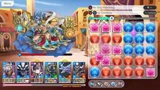 Puzzle & Dragons 0 - Hidden 13-5 Farming with Damage void piercer water team
