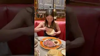my intrusive asian thoughts won 🤣🍚 #asian #comedy #steakhouse #couple #viral #relatable #foodie