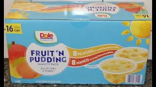 Dole Fruit &lsquo;N Pudding Variety Pack: Peaches & Mango Review