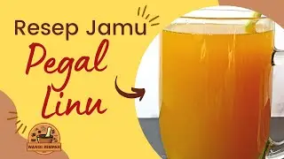 RESEP MINUMAN WAJIB BUAT CAPEK ATAU PEGEL LINU | RESEP JAMU PEGAL LINU | RESEP MINUMAN