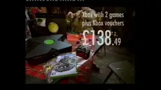 Xbox plus 2 games for &pound;138!  - Comet Christmas Advert - 2003 (Channel 5)