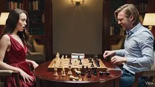 Man's explosive reaction to losing a chess match against a woman