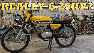 Насколько быстр мотоцикл Yamaha RD50dx?