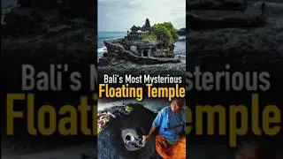 Bali's Mysterious Floating Temple🕉🤯😮
