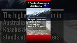 Facts about Australia #shorts #facts #Australia