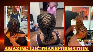 Check out these Amazing Loc installations retwists & Style Transformation by @thelocgodsalon.